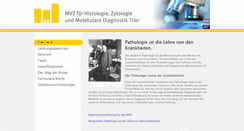 Desktop Screenshot of patho-trier.de